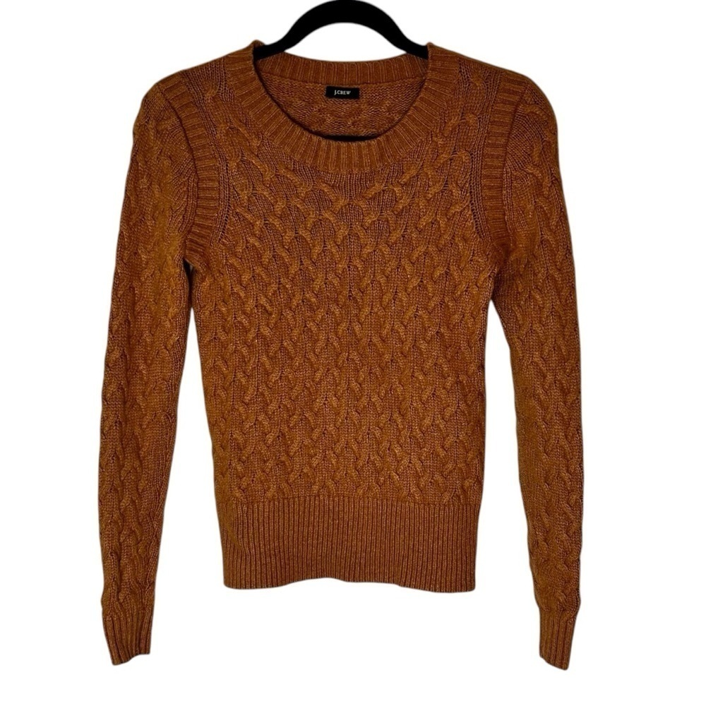 J Crew Women's Textured Knit Crew Neck Sweater- Size XS